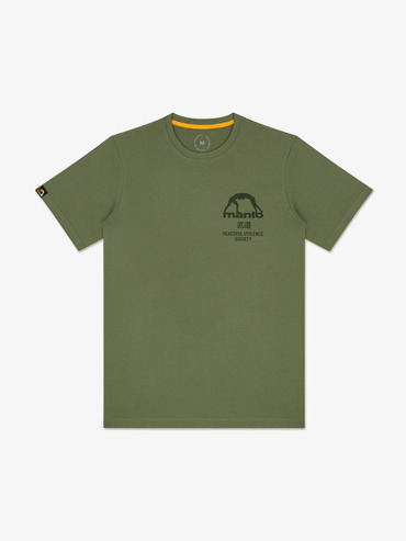 MANTO Society tshirt- khaki